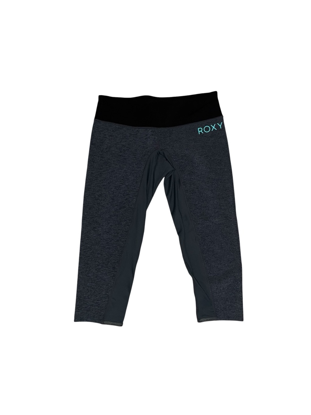 EUC Roxy Wetsuit Capri Leggings Black Surf Swim 1mm Cropped Activewear Saltwater - Picture 9 of 12
